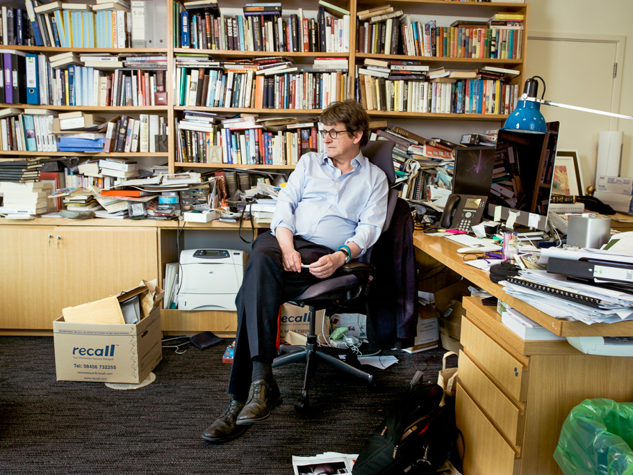 Photo Alan Rusbridger, Editor of The Guardian. El Pais, 2014