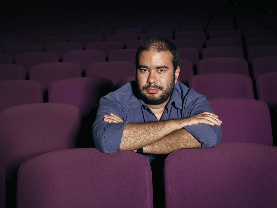 Photo Ciro Guerra Film director, Bogotá, 2010